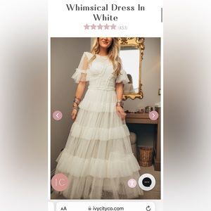 Ivy city co whimsical dress